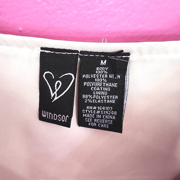 Windsor faux leather bustier top - Picture 2 of 5